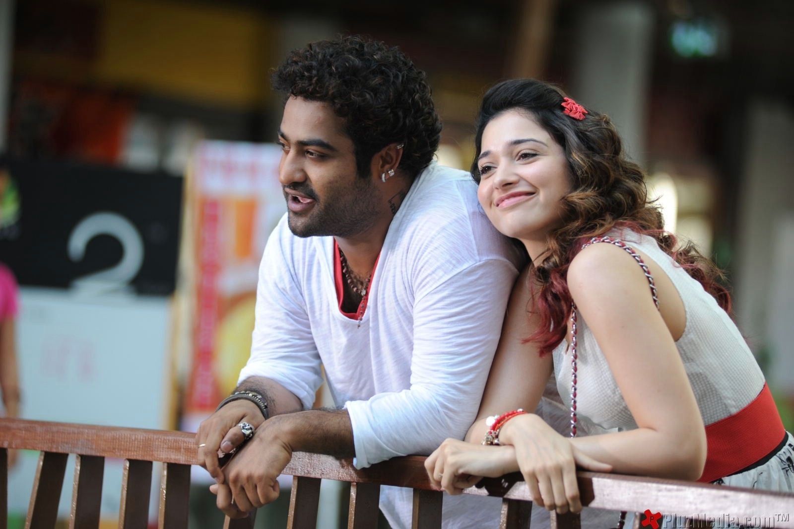Jr.NTR and Tamanna's Oosaravelli New Stills | Picture 90508